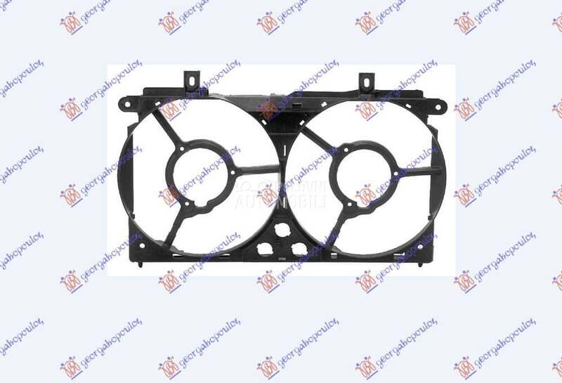 NOSAC DUPLOG VENTILATORA (BENZ za Peugeot 106 od 2000. do 2027. god.
