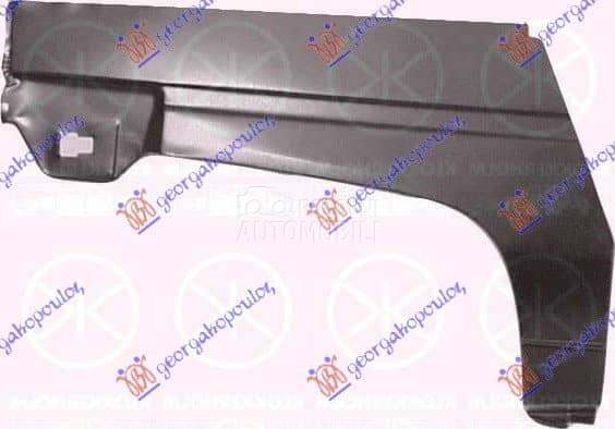RUB 2 VRATA - AX (ZA) za Citroen AX od 2000. do 2027. god.