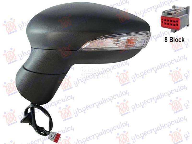 RETROVIZOR ELEKTRICNI SA GREJA za Ford Fiesta od 2000. do 2027. god.