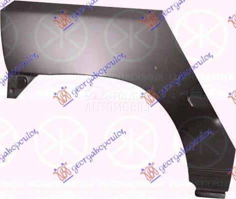 RUB 2 VRATA - CLIO I (B C57/5 za Renault Clio od 2000. do 2027. god.