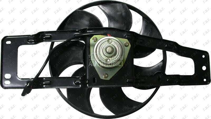 VENTILATOR HLADNJAKA KOMPLET ( za Renault Twingo od 2000. do 2027. god.