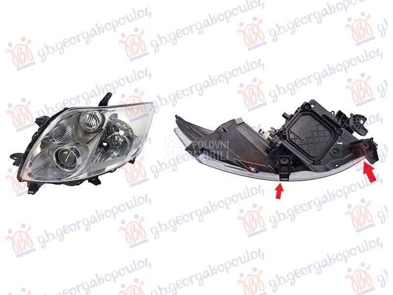 FAR ELEKTRICNI HROM (VALEO TIP za Toyota Auris od 2000. do 2027. god.