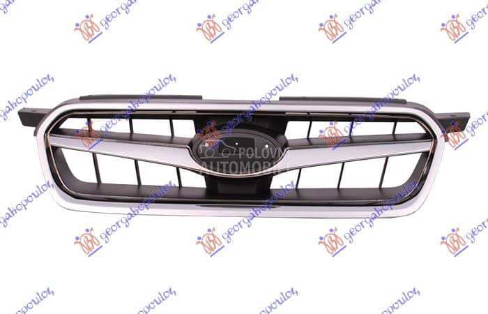 PVC MASKA HROM/CRNA - (LEGACY) za Subaru Outback od 2000. do 2027. god.