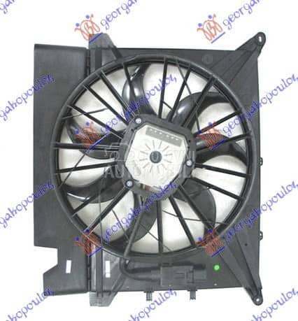 VENTILATOR HLADNJAKA KOMPLET ( za Volvo XC90 od 2000. do 2027. god.