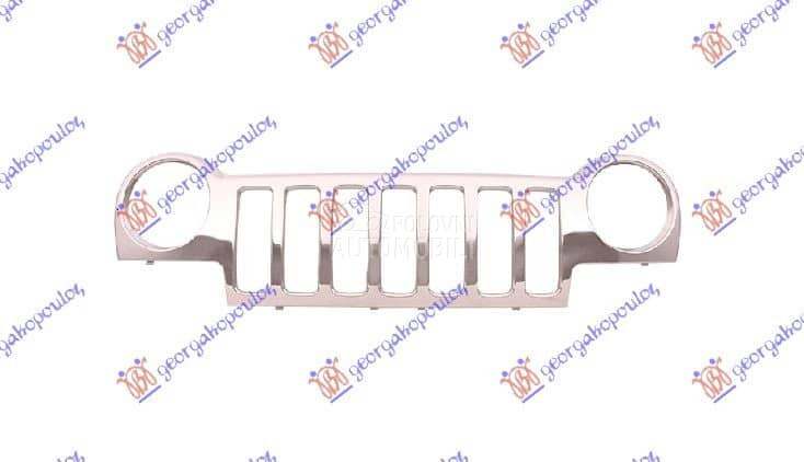 PVC MASKA SPOLJASNJA HROM - - za Jeep Cherokee od 2000. do 2027. god.
