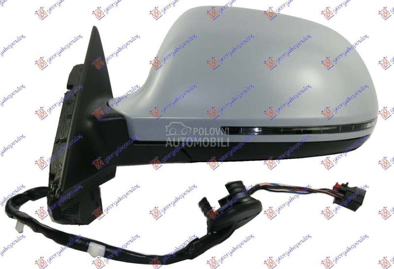 RETROVIZOR ELEKTRICNI SA GREJA za Audi A3 od 2000. do 2027. god.