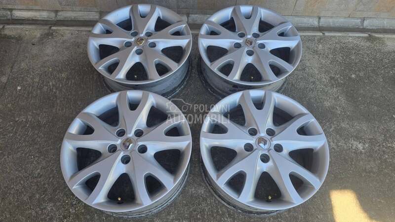 Aluminijumske felne Renault 17" 5 x 114.3
