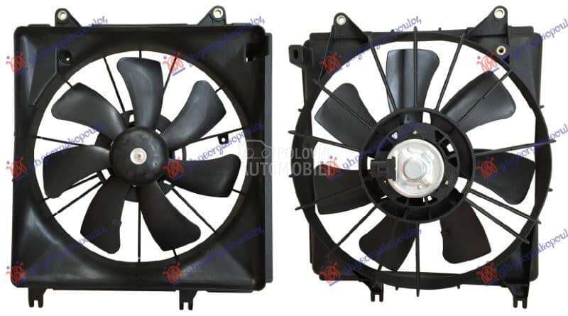 VENTILATOR KOMPLET 1.0/1.2 BEN za Suzuki Splash od 2000. do 2027. god.