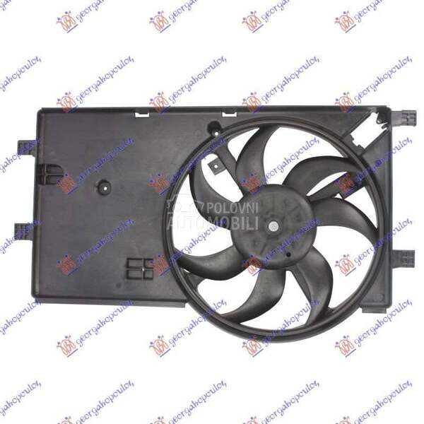 VENTILATOR KOMPLET (DIZEL) (-A za Fiat Fiorino od 2000. do 2027. god.
