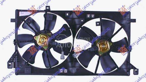 VENTILATOR (DUPLI) KOMPLET (1. za Mazda 3 od 2000. do 2027. god.