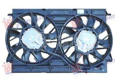 VENTILATOR KOMPLET DUPLI 3.0/4 za Audi A6 od 2000. do 2027. god.
