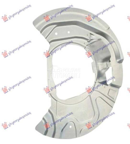 ZASTITA PREDNJEG KOCIONOG DISK za BMW X5 od 2000. do 2027. god.