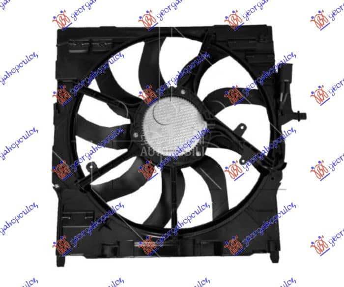 VENTILATOR KOMPLET (2.0 HYBRID za BMW X5 od 2000. do 2027. god.