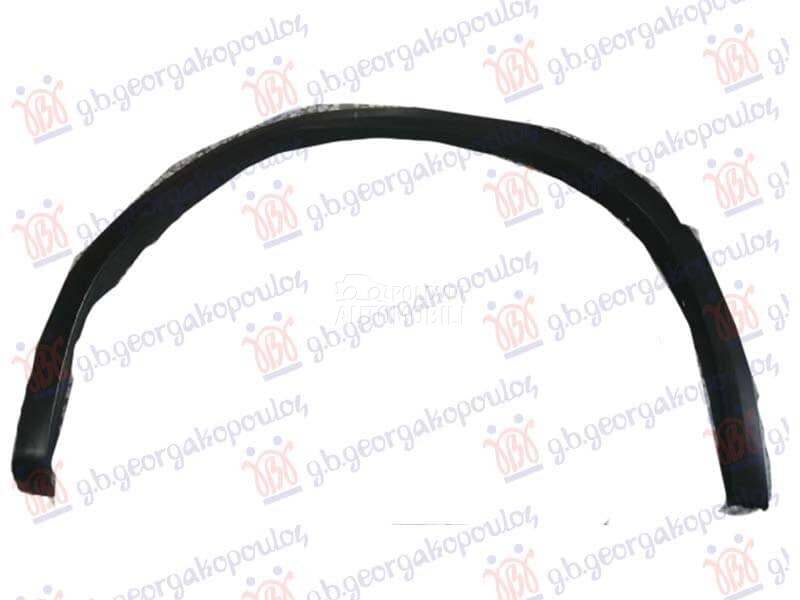 RUB PLASTICNI ZADNJEG BLATOBRA za BMW X3 od 2000. do 2027. god.