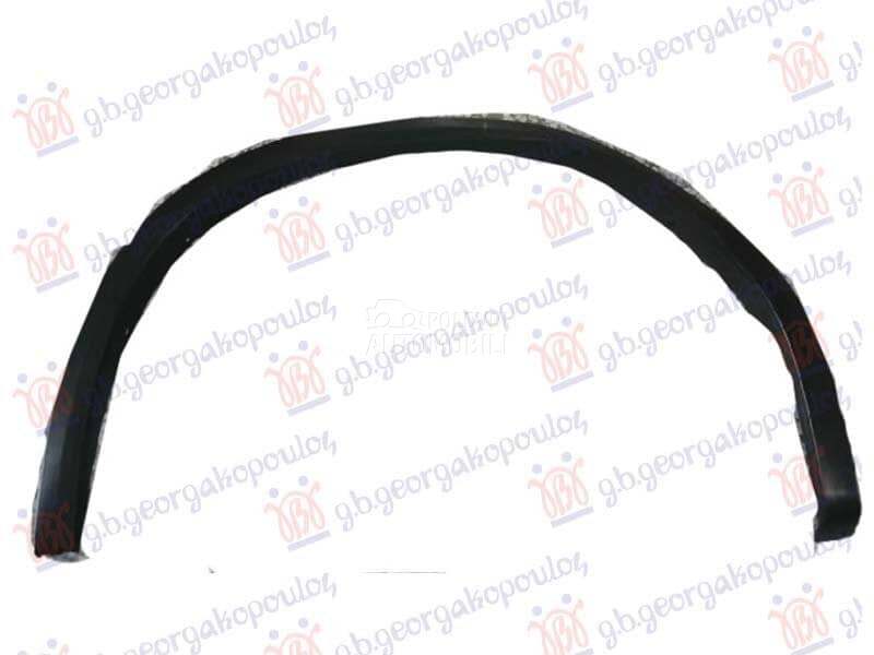 RUB PLASTICNI ZADNJEG BLATOBRA za BMW X3 od 2000. do 2027. god.