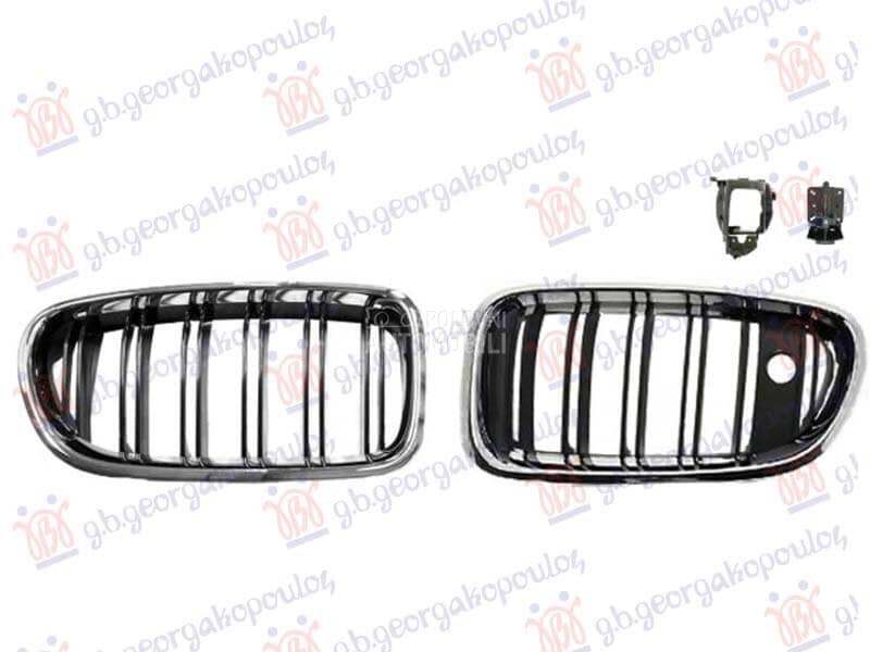 PVC MASKA HROM/CRNA (DOUBLE LI za BMW M5 od 2000. do 2027. god.