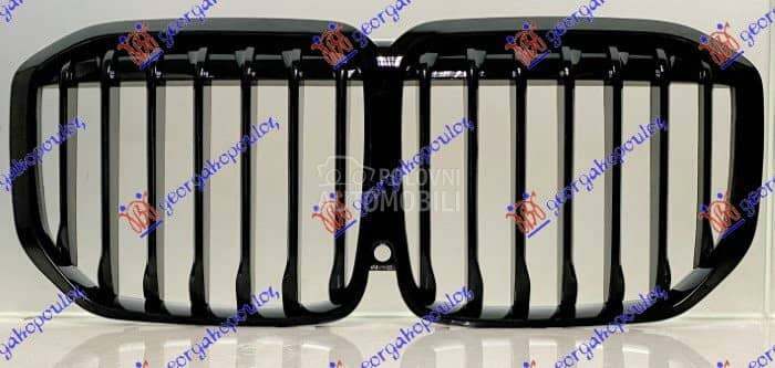 PVC MASKA SJAJ-CRNA - X7 (G07) za BMW X7 od 2000. do 2027. god.