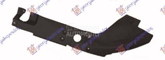POKLOPAC NA BLATOBRANU PLASTIC za Jeep Compass od 2000. do 2027. god.