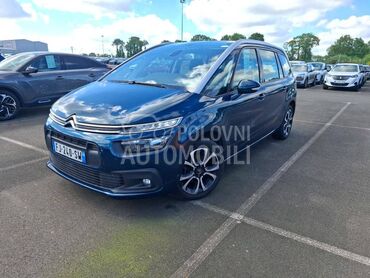 Citroen C4 Grand SpaceTourer 1.5 BHDI 130, 10.950 €, 2019. Monovolumen (MiniVan), Dizel | 1499 cm3, 185.215 km, 96kW (131 KS), Automatski / poluautomatski, 4/5 vrata, 7 sedišta, Kragujevac