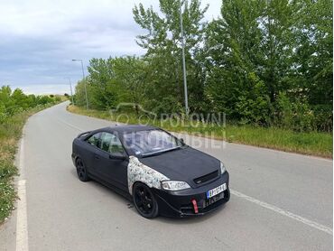 Opel Astra G 2.0 TURBO (može zamena), 3.000 €, 2002. Kupe, Benzin | 1998 cm3, 296.805 km, 140kW (190 KS), Manuelni 5 brzina, 2/3 vrata, 4 sedišta, Lovćenac