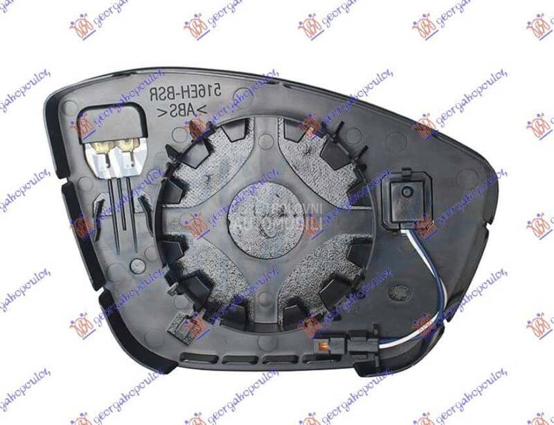 STAKLO RETROVIZORA SA GREJACEM za Citroen C3 od 2000. do 2027. god.