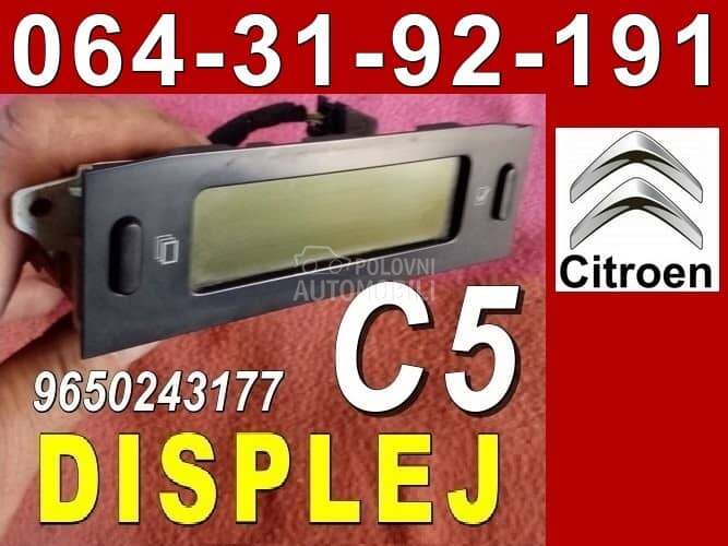 DISPLEJ za Citroen C5