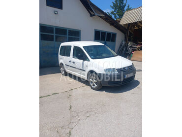 Volkswagen Caddy 1,9 dtdi n1, 4.100 €, 2005. Pickup, Dizel | 1898 cm3, 312.000 km, 77kW (105 KS), Manuelni 5 brzina, 4/5 vrata, 5 sedišta, Sevojno