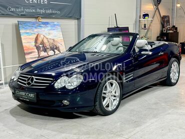 Mercedes Benz SL 500 V8 R230, 21.900 €, 2002. Kabriolet/Roadster, Benzin | 4966 cm3, 173.191 km, 225kW (306 KS), Automatski / poluautomatski, 2/3 vrata, 2 sedišta, Beograd