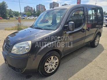 Fiat Doblo 1.4 16v Putnicki, 3.350 €, 2007. Monovolumen (MiniVan), Benzin | 1368 cm3, 198.200 km, 57kW (77 KS), Manuelni 5 brzina, 4/5 vrata, 5 sedišta, Novi Beograd