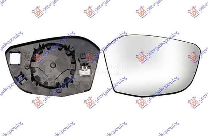 STAKLO RETROVIZORA SA GREJACEM za Citroen C4 od 2000. do 2027. god.