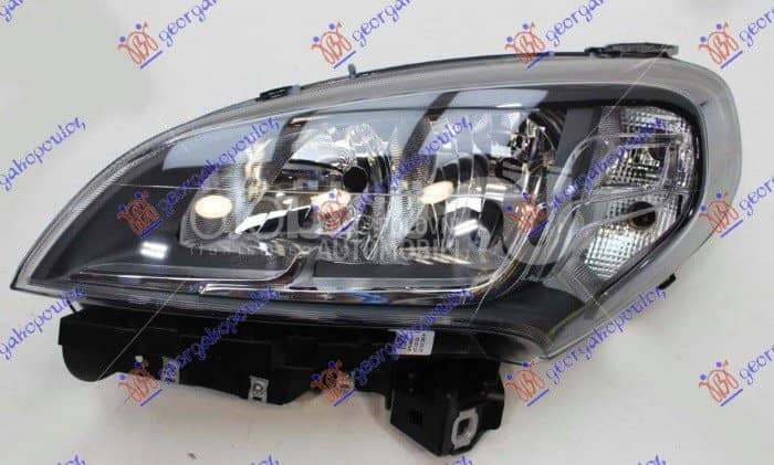 FAR ELEKTRICNI CRNI (H7/H7) (T za Fiat Doblo od 2000. do 2027. god.