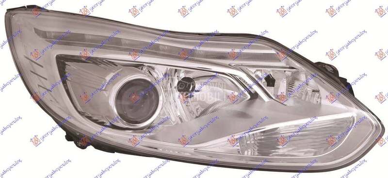 FAR XENON SA LED DNEVNIM SVETL za Ford Focus od 2000. do 2027. god.