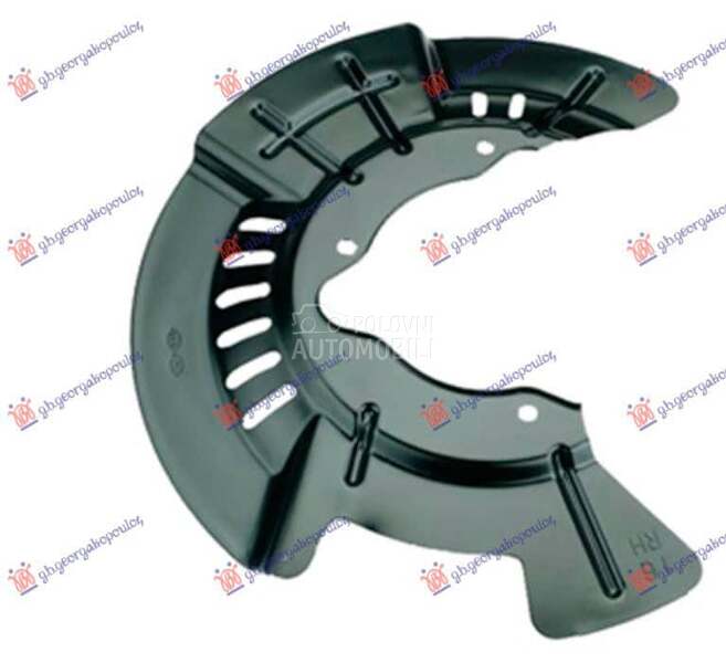 ZASTITA PREDNJEG KOCIONOG DISK za Hyundai Kona od 2000. do 2027. god. - 376001103