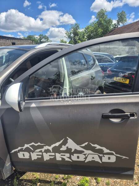 Vrata prednja leva za Nissan Qashqai + 2 od 2007. do 2013. god.