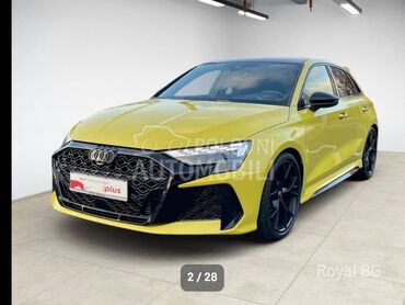 Audi RS3 SPORTBACK, Po dogovoru, 2025. Hečbek, Benzin | 2480 cm3, 11.900 km, 294kW (400 KS), Automatski / poluautomatski, 4/5 vrata, 5 sedišta, Novi Beograd