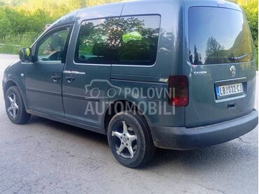 Volkswagen Caddy 1.9 tdi, 4.800 €, 2005. Limuzina, Dizel | 1900 cm3, 285.632 km, 77kW (105 KS), Manuelni 5 brzina, 4/5 vrata, 7 sedišta, Lebane