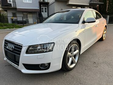 Audi A5 2xSline/aut/led/nav (može zamena), 9.890 €, 2010. Hečbek, Dizel | 1968 cm3, 225.123 km, 105kW (143 KS), Automatski / poluautomatski, 4/5 vrata, 4 sedišta, Niš