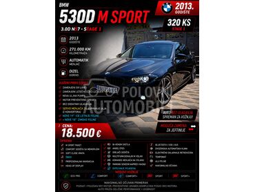 BMW 530 f10 (može zamena), 18.500 €, 2013. Limuzina, Dizel | 2993 cm3, 272.000 km, 190kW (258 KS), Automatski / poluautomatski, 4/5 vrata, 5 sedišta, Beograd
