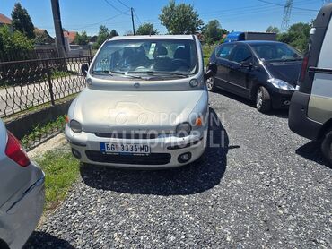 Fiat Multipla, 1.000 €, 2002. Monovolumen (MiniVan), Dizel | 1910 cm3, 380.000 km, 85kW (116 KS), Manuelni 5 brzina, 4/5 vrata, 6 sedišta, Obrenovac