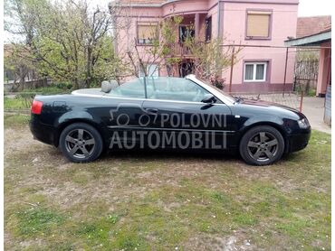 Audi A4 2.4i v6. 30v, 3.850 €, 2003. Kabriolet/Roadster, Benzin | 2393 cm3, 188.000 km, 125kW (170 KS), Automatski / poluautomatski, 2/3 vrata, 4 sedišta, Niš