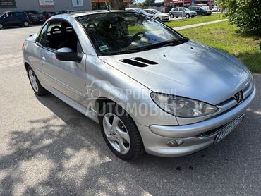 Peugeot 206, 1.550 €, 2002. Kabriolet/Roadster, Benzin | 1589 cm3, 223.121 km, 79kW (107 KS), Manuelni 5 brzina, 2/3 vrata, 4 sedišta, Zrenjanin