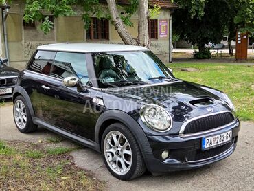 MINI Cooper S, 4.999 €, 2008. Hečbek, Benzin | 1598 cm3, 184.000 km, 128kW (174 KS), Manuelni 6 brzina, 2/3 vrata, 4 sedišta, Kačarevo