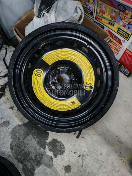 Rezerni tocak za Volkswagen Golf 5, Golf 6, Golf 7 ...