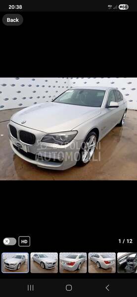 BMW 730 2012 kompletan auto - kompletan auto u delovima