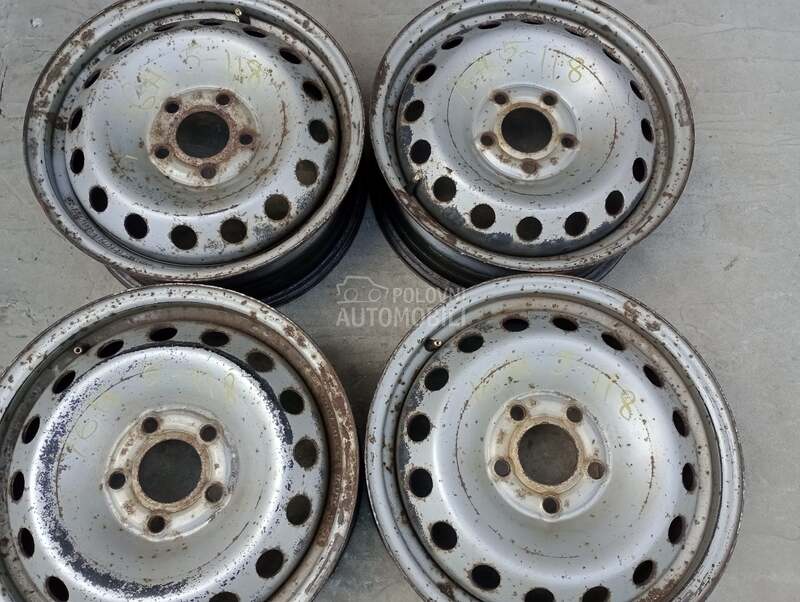 Čelične felne reno,opel 16" 5 x 118