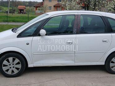 Opel Meriva 1.6, 1.000 €, 2004. Monovolumen (MiniVan), Benzin + Metan (CNG) | 1589 cm3, 378.000 km, 77kW (105 KS), Manuelni 5 brzina, 4/5 vrata, 5 sedišta, Mrčajevci