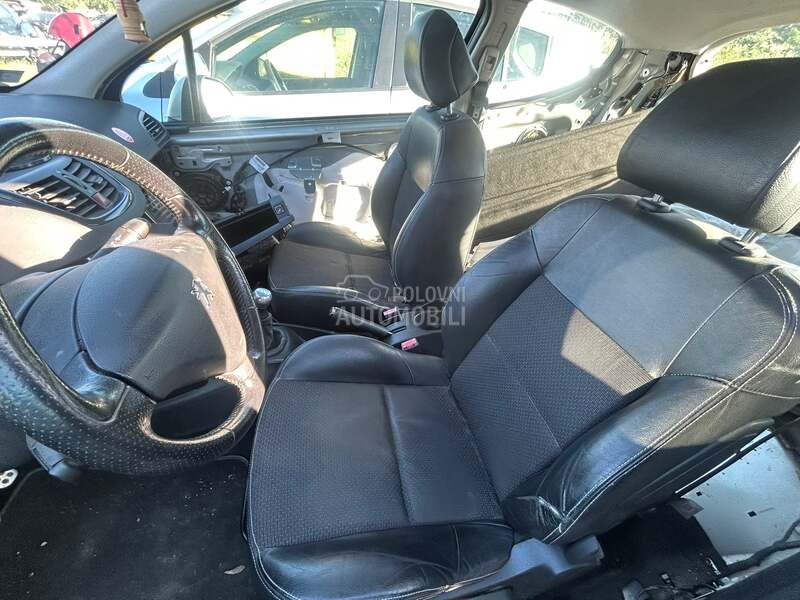 Sedišta kožna za Peugeot 207 od 2005. do 2012. god.