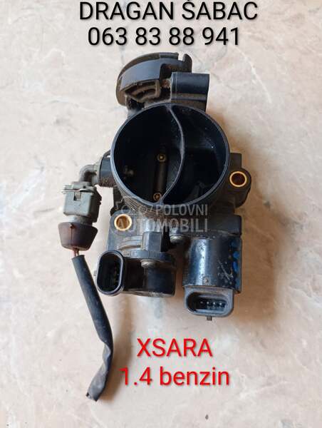 Klapna gasa 1.4 benzin za Citroen Xsara od 1996. do 2004. god.