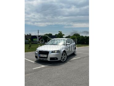 Audi A3 S-line, 5.300 €, 2008. Hečbek, Dizel | 1896 cm3, 287.000 km, 77kW (105 KS), Manuelni 5 brzina, 4/5 vrata, 5 sedišta, Obrenovac