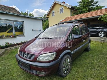 Opel Zafira Comfort, 1.100 €, 2002. Monovolumen (MiniVan), Dizel | 1995 cm3, 237.448 km, 74kW (101 KS), Manuelni 5 brzina, 4/5 vrata, 7 sedišta, Smederevo